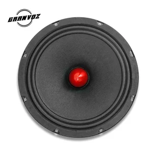 High Performance SPL 96dB 8inch 200w Red Bullet Speaker Audio Mid Range Speakers