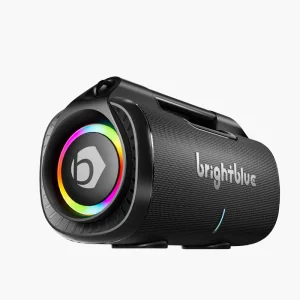 High Power 100W Waterproof Outdoor Sport Plastic Speaker RGB LED Built in Microphone 10000mAh Battery for Party