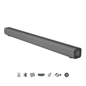 High Power 2.0 Channel 2*15W Speaker ABS Wireless Bluetooths Soundbar Home Theater Stereo for Echo Wall
