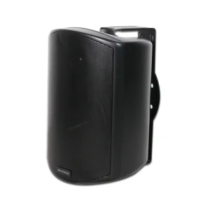 High Power 6.5 Inch 60W 100V or 8 Ohm IP66 Black Waterproof Wall Mount Speaker for Outdoor Use for PA Public Address System