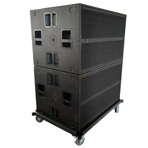 High Power 6000W Dual 2*21 Inch Active Subwoofer Speaker Sub 9007 AS Outdoor Concert Sound System for Big Stage Performance