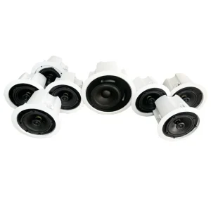 High Power 60W 8 CH 7.1 Channel Home Theater Speaker System With 5.0 Wireless Mini Design For Indoor Dancing Living Room Ceiling