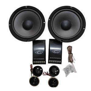 High Power MAX 600W 2 Way Coaxial 6.5 Inch HIFI Car Audio Speakers Set Front Door Vehicle Modification Set