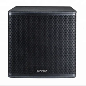 High Power Outdoor Speaker High Performance DSP 600W Professional Audio 18 Inch Active Subwoofer