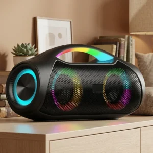 High Power RGB Wireless Subwoofer Speaker for Outdoor Use