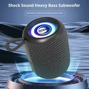 High Power Speaker Heavy Bass Waterproof Crystal Clear Immersive Stereo Portable Outdoor Home HiFi Audio