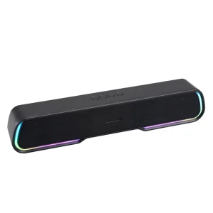 High Quality 1200mah Dual Speaker Wireless Subwoofer RGB Ambience Light for Gaming Desktop Computer Portable Speakers