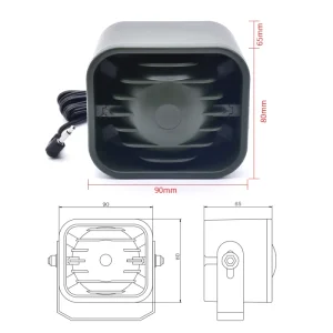 High Quality 2-Way Hunting Bird Speaker Factory Waterproof Horn Asia’s Hot Selling Passive Voice Animal Siren