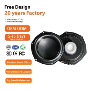 High Quality 4.5 Inch 4 Ohm Full Range Woofer OEM ODM Car Audio Speaker Driver for Vehicle and Home Theatre Sound Systems