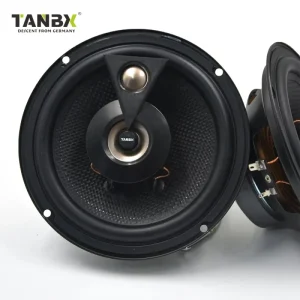 High Quality 6/6.5 Inch Car Audio Coaxial Speaker 3 Way High Power Active Auto Speaker (TB-612B)