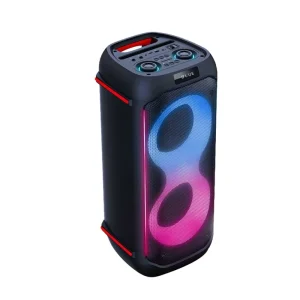 High Quality 8 Inch Double Woofer for Bluetooth Party DJ Speaker with TF Support for Outdoor Parties and Home Theatre Use