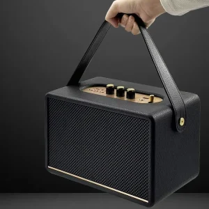 High Quality Subwoofer Retro Bluetooth Speaker Wireless Portable Sound Box Speaker Bluetooth for Music