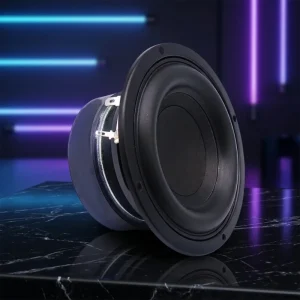 High Sensitivity Mini Car Horn 1″ Woofer Speaker 8 Ohm In-Dash Auto Speaker for Truck SUV EV Car Audio Player System