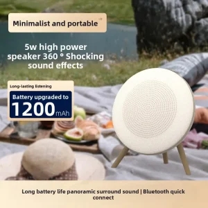 High end Desktop Ornaments Shock Bass Floor Standing Speakers Home Audio System Wireless Party Speaker