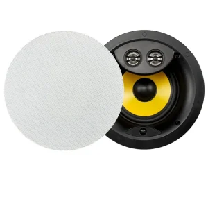 High quality Heavy Bass 5 6.5 Inch Ceiling Speaker 30 80W High Fidelity 8 Ohms Stage Home Theater Fixed Resistance Speaker