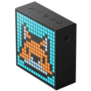 Home Decoration Ornaments Smart Clock Retro Pixel Speaker with APP for Bedrooms Desks Offices