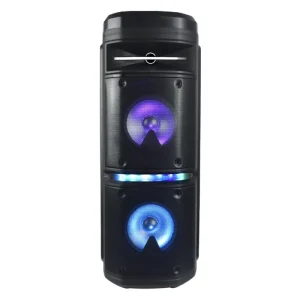Home Indoor Dual 6.5 Inch Bt Wireless Acoustic Customization Headphone Bicycle DJ Riding LED Light TWS Audio Loud Speaker