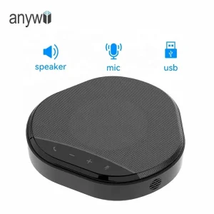Home Office Business Meeting Mics USB Conference Speakerphone Desktop Computer Speaker with Microphone Portable USB Speak