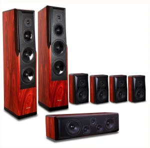 Home Sound System Floor Standing Speakers Home Theatre System 7.1 Surround Sound System Wireless Soundbar for Home Use