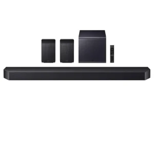 Home Theater Sound Speaker System HW Q990F Soundbar with Subwoofer with Rear Speaker 11.1.4 Ch Subwoofer for Projector