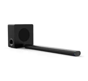 Home Theater Soundbar System with Subwoofer, Wireless 2.1 Channel 80W PVC BT PC TV Connect Factory