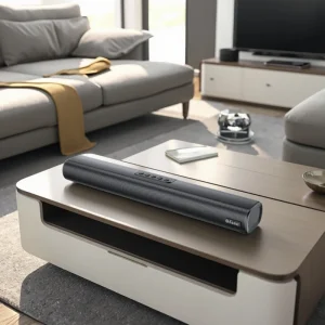 Home Theater Soundbar with Remote Control Built in Subwoofer Multiple Interfaces AUX USB Optical Convenient Speaker Soundbox