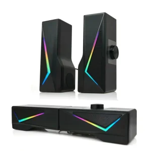 Home Theater Surround Sound Bluetooth Speakers with Bass Surround TV Home Theater Soundbar TWS Bluetooth Speaker