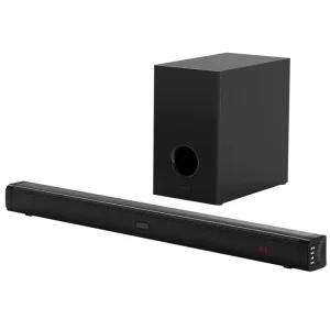 Home Theater System 45W Output Bluetooth Sound Bar Subwoofer 2.1 Heavy Bass TV Soundbar