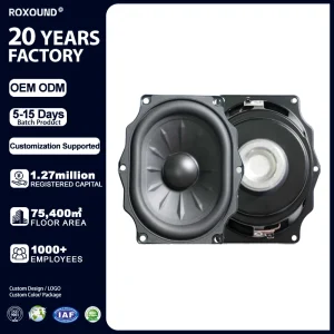 Home Theatre Speaker Accessories 4 Inch Full Range Hi Fi Stereo Unit for Surround Sound Home Audio Sound Systems
