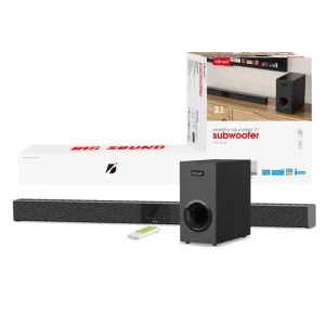 Home Theatre System BT Wireless Sound System Sound bar with Subwoofer for TV KTS