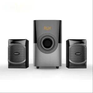 Home Wireless 2.1 Subwoofer Speaker with for 5.0 AirPlay Remote Control for Computer & Home Theater