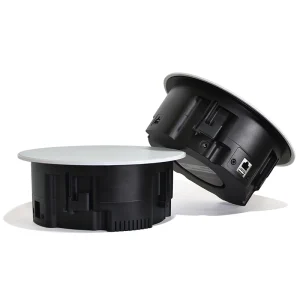 Home Wireless Ceiling Speaker WiFi BT5.4 AUX Multi-room Playback Active Speakers for Home Theater Audio System