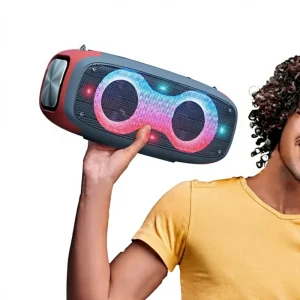 Hopestar A30party Outdoor Home Portable Wireless Handheld Subwoofer 5.1 Waterproof LED Breathing Light Card Inserting