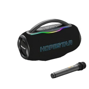 Hopestar H89 Portable Speaker 24000mAh Battery IPX6 Waterproof Outdoor RGB LED Light Bass Radiator 100-300W