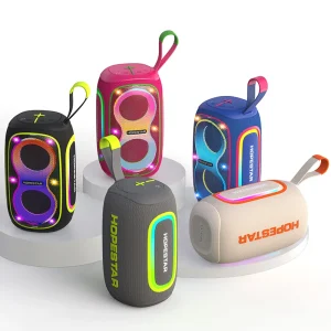 Hopestar P72 Wireless Speaker 30W Portable IPX5 Waterproof Outdoor Stereo Speaker With RGB Light And 4000mAh Battery
