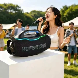 Hopestar S90 220W Wireless Outdoor Speaker Heavy Bass Portable Loud Stereo IPX6 Waterproof Party Speaker