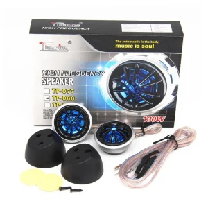 Hot Model High Frequency Mini Dome Tweeter Speaker Loud Stereo Car Audio with Iron Material TP 066 Car Sound Tweeters