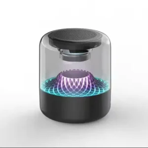 Hot sales Fashion Camping Light Outdoor Wireless Party Sport Speaker with Portable Colorful RGB Light Speaker