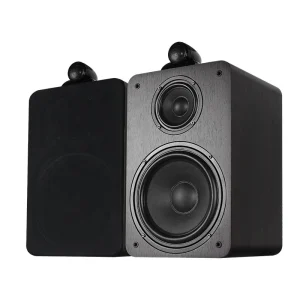 Hyper Sound 3-Way Wooden Bookshelf Hi-Fi Speaker for Mobile Phone & Computer with Dual Woofer Home Theatre 150W