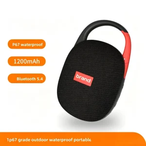 IP67 Waterproof 5W TWS Wireless Portable Speaker FM Radio TF Card Play Outdoor Mini Audio Speaker