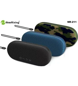 IPX4 Waterproof Shower Speaker NR-211 Magnetic 12W Portable Outdoor Bluetooth Speaker