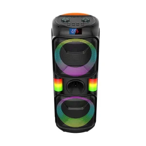 IPX6 Waterproof 5.3 Speaker with USB AUX for Party RGB Colorful Light HD Sound Bicycle Portable Outdoor Wireless