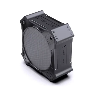 IPX6 Waterproof Solar Power Bank with 5W High Fidelity Speaker 3-Proof Design (Water Shock Dust) for Outdoor Travel Use