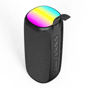 IPX6 Waterproof Subwoofer Speaker with RGB Lights Audio Music TWS Loudspeaker TF AUX USB Portable Wireless Speaker for Outdoor