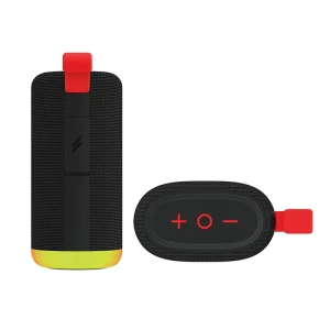 IPX7 Waterproof 5.3 RGB LED Outdoor Fabric Subwoofer Portable Wireless Speaker Memory Card Support for Computer