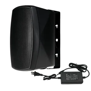 In Wall Mounted Speaker with Bluetooth 5″ Woofer & 1″ Tweeter Active AC Power Supply for Indoor Wall Speakers