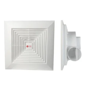 Integrated Ceiling Ventilation Fan Kitchen and Bathroom Ceiling Exhaust Fan Ceiling Mounted Exhaust Fan Strong and Soft Sound