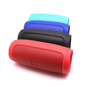 J007 Multifunctional Subwoofer Wireless Speaker Outdoor Portable with BT TF USB FM AUX Function Can Carry Trademark LOGO