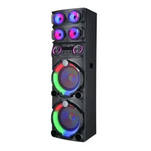 JBA 2123 Portable Wireless Speaker Dual 12inch Horn Speaker Big TWS Stereo Speaker With Double Wireless Microphone
