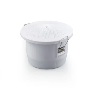 JBHKJ Waterproof Ceiling Speaker 812 3 Inch 1 3W Public Address System ABS Shell 100Hz 20kHz Spring Mounting Bracket Home